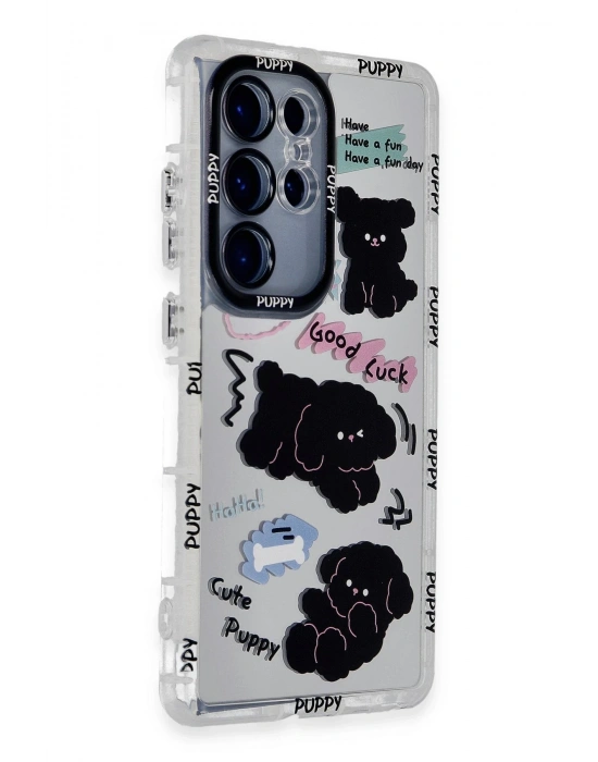 Newface Samsung Galaxy S24 Ultra Kılıf Reflexion Desenli Kapak - Desen 5