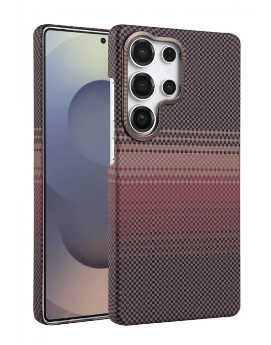 Newface Samsung Galaxy S24 Ultra Vega Magsafe Kapak - Çöl Titanyum