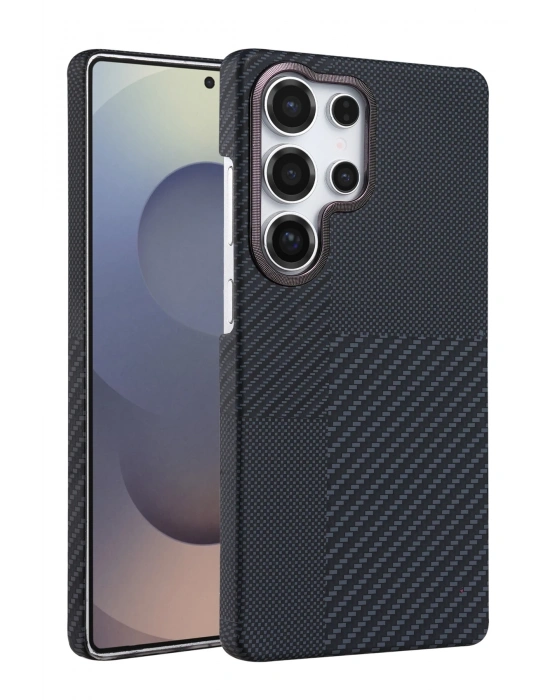 Newface Samsung Galaxy S24 Ultra Vega Magsafe Kapak - Siyah