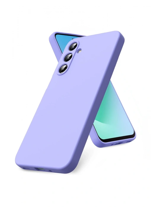 Newface Samsung Galaxy S25 FE First Silikon - Lila