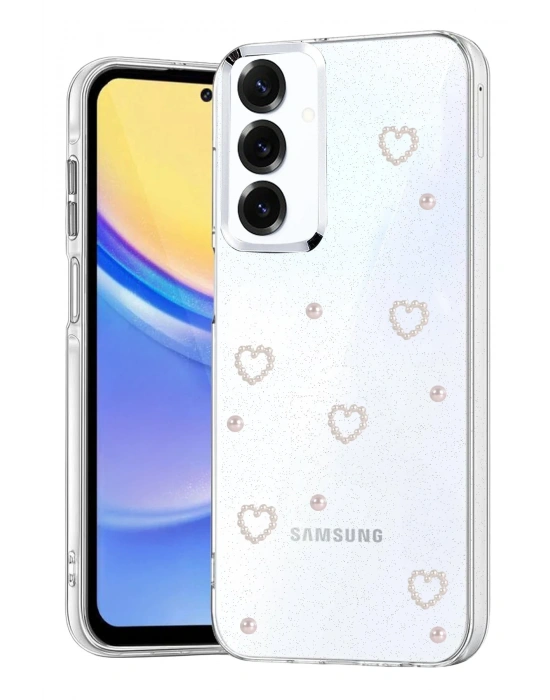 Newface Samsung Galaxy S25 FE Fiyonk Desenli Kapak - Desen 10