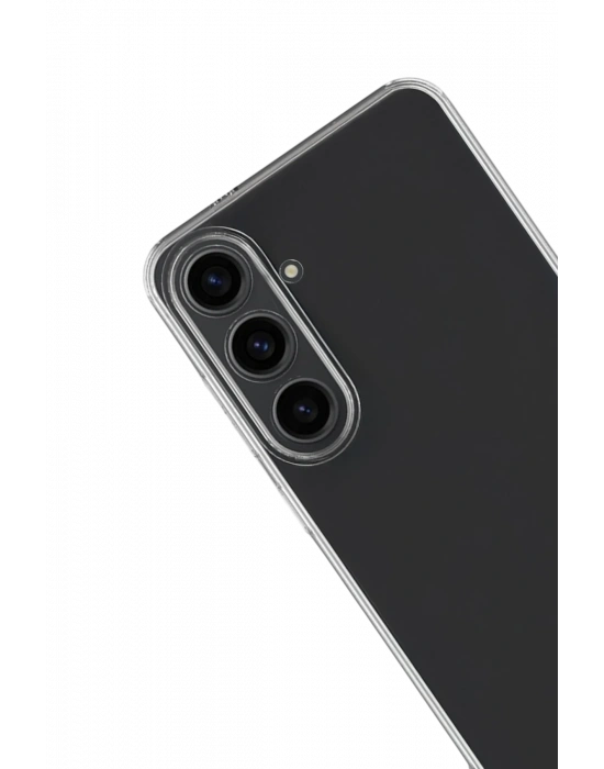 Newface Samsung Galaxy S25 FE Kılıf Lüx Şeffaf Silikon