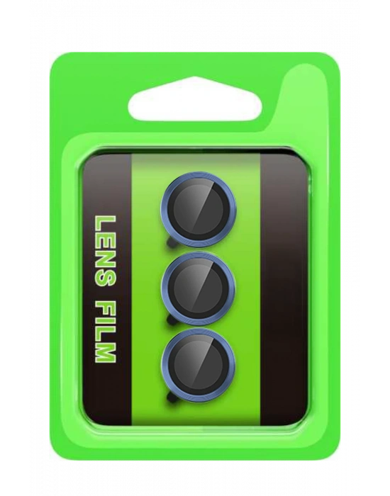 Newface Samsung Galaxy S25 FE Raze Metal Kamera Lens - Lacivert