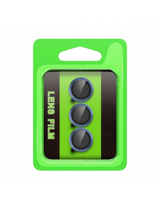 Newface Samsung Galaxy S25 FE Raze Metal Kamera Lens - Lacivert