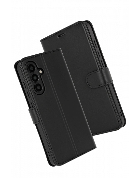 Newface Samsung Galaxy S25 FE Trend S Plus Kapaklı Kılıf - Siyah