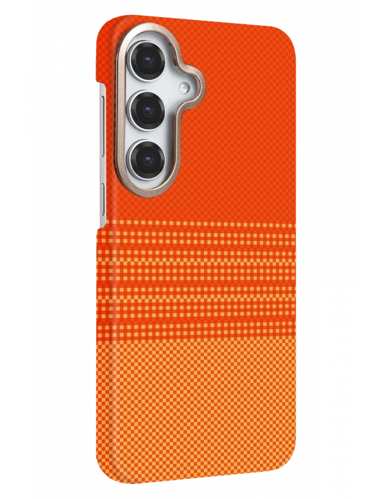 Newface Samsung Galaxy S25 FE Vega Magsafe Kapak - Turuncu