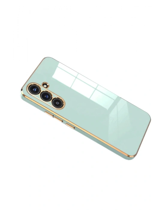 Newface Samsung Galaxy S25 FE Volet Silikon - Açık Yeşil