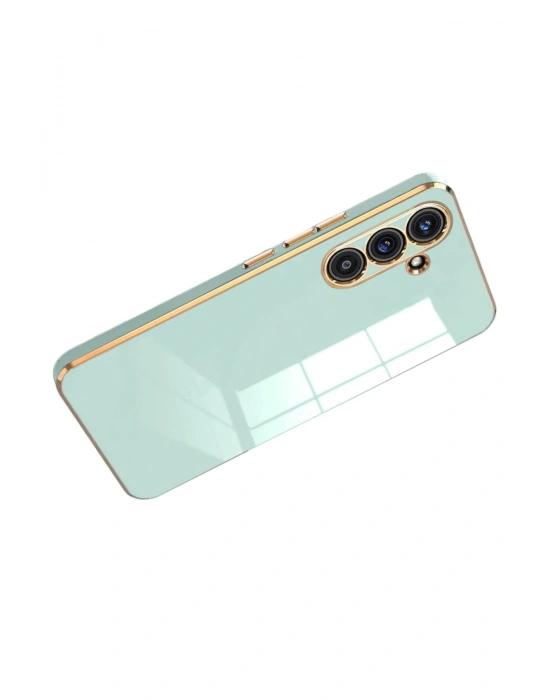 Newface Samsung Galaxy S25 FE Volet Silikon - Açık Yeşil