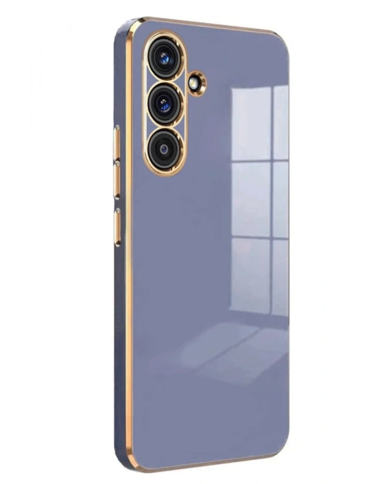 Newface Samsung Galaxy S25 FE Volet Silikon - Mavi