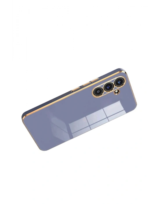 Newface Samsung Galaxy S25 FE Volet Silikon - Mavi