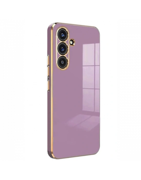 Newface Samsung Galaxy S25 FE Volet Silikon - Mor