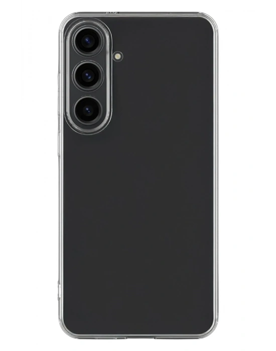 Newface Samsung Galaxy S25 Kılıf Lüx Şeffaf Silikon