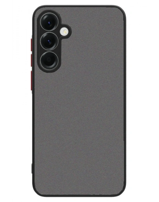 Newface Samsung Galaxy S25 Kılıf Montreal Silikon Kapak - Siyah