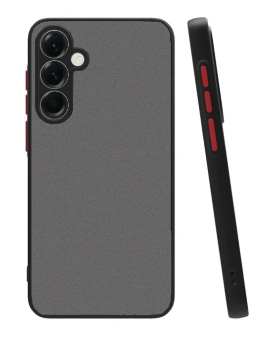 Newface Samsung Galaxy S25 Plus Kılıf Montreal Silikon Kapak - Siyah