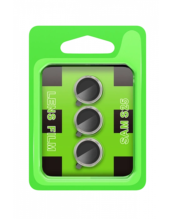 Newface Samsung Galaxy S25 Plus Raze Metal Kamera Lens - Lacivert-Mavi