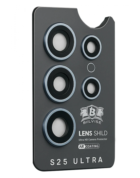 Newface Samsung Galaxy S25 Ultra Bilvis Titan Kamera Lens - Lacivert