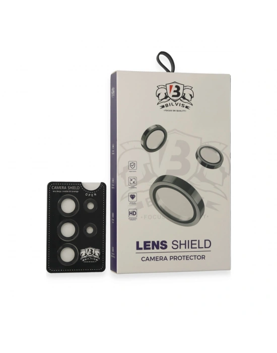 Newface Samsung Galaxy S25 Ultra Bilvis Titan Kamera Lens - Siyah