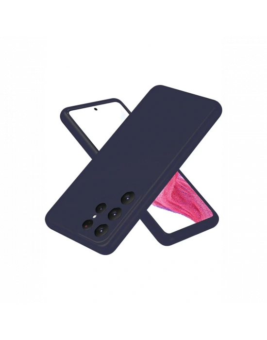 Newface Samsung Galaxy S25 Ultra Kılıf First Silikon - Lacivert