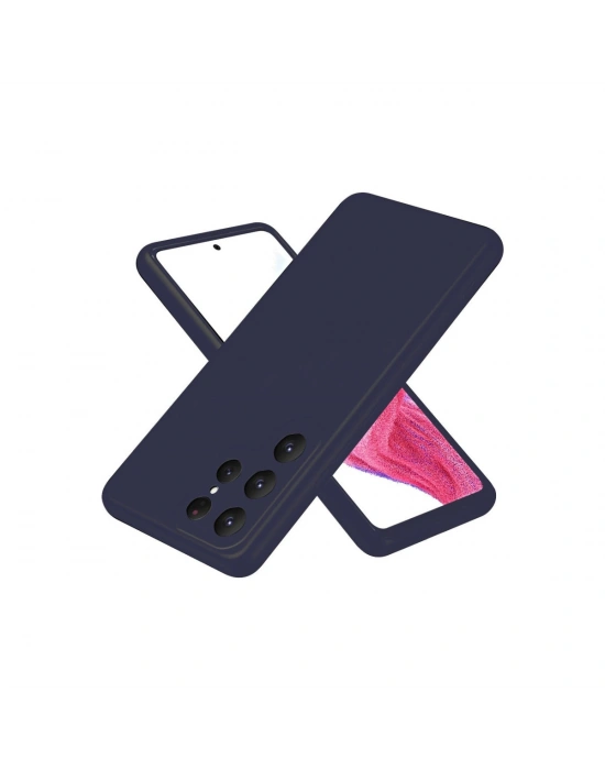 Newface Samsung Galaxy S25 Ultra Kılıf First Silikon - Lacivert