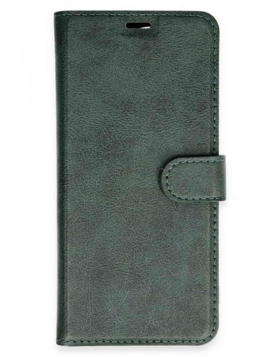 Newface Samsung Galaxy S25 Ultra Kılıf Trend S Plus Kapaklı Kılıf - Yeşil