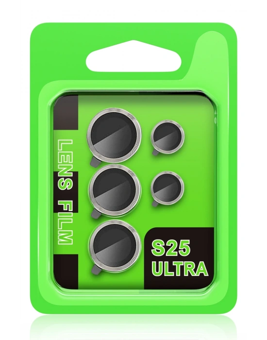 Newface Samsung Galaxy S25 Ultra Raze Metal Kamera Lens - Natural Grey