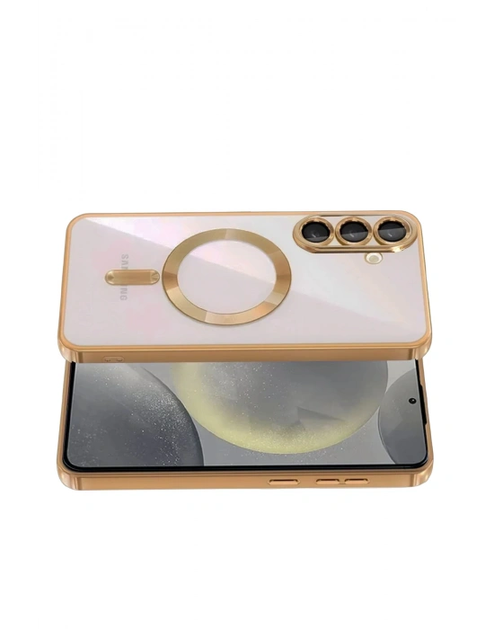 Newface Samsung Galaxy S26 Kross Magneticsafe Kapak - Çöl Titanyum