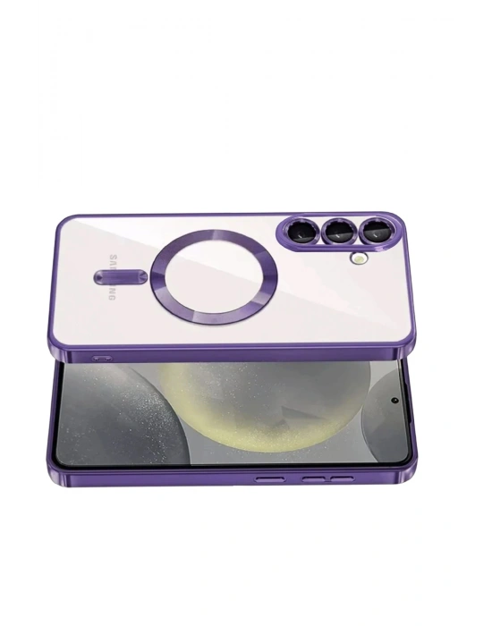 Newface Samsung Galaxy S26 Kross Magneticsafe Kapak - Mor