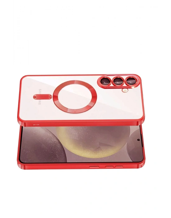 Newface Samsung Galaxy S26 Plus Kross Magneticsafe Kapak - Kırmızı