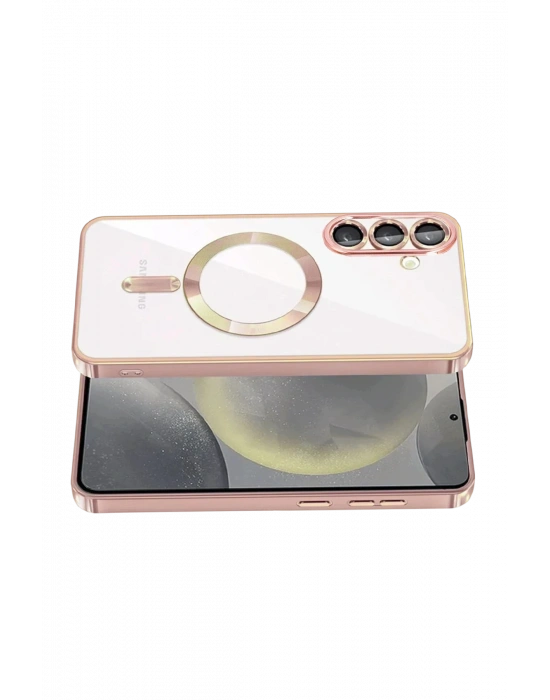 Newface Samsung Galaxy S26 Plus Kross Magneticsafe Kapak - Rose