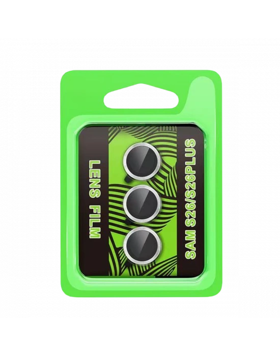 Newface Samsung Galaxy S26 Plus Raze Metal Kamera Lens - Gümüş