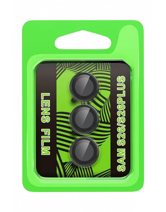 Newface Samsung Galaxy S26 Plus Raze Metal Kamera Lens - Siyah