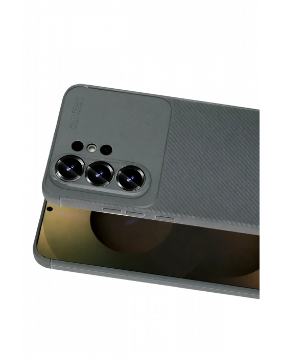 Newface Samsung Galaxy S26 Ultra Auto Focus Karbon Kapak - Gri