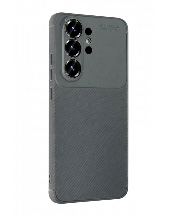 Newface Samsung Galaxy S26 Ultra Auto Focus Karbon Kapak - Gri