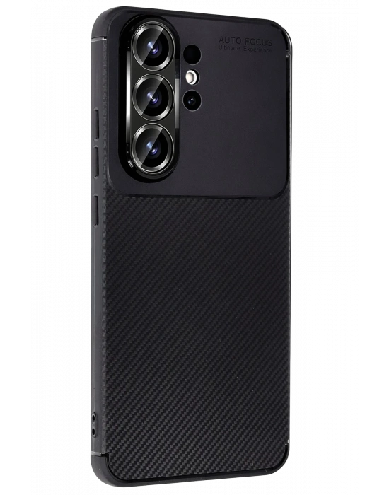 Newface Samsung Galaxy S26 Ultra Auto Focus Karbon Kapak - Siyah