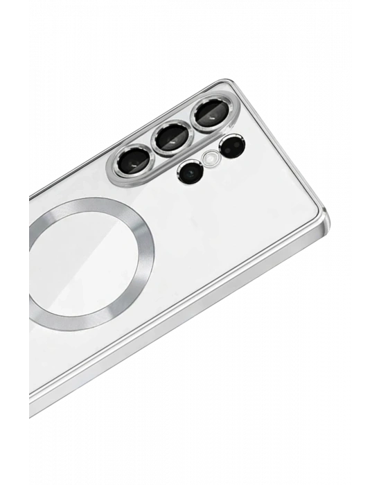 Newface Samsung Galaxy S26 Ultra Kross Magneticsafe Kapak - Gümüş