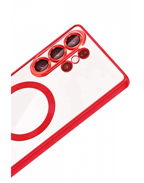 Newface Samsung Galaxy S26 Ultra Kross Magneticsafe Kapak - Kırmızı