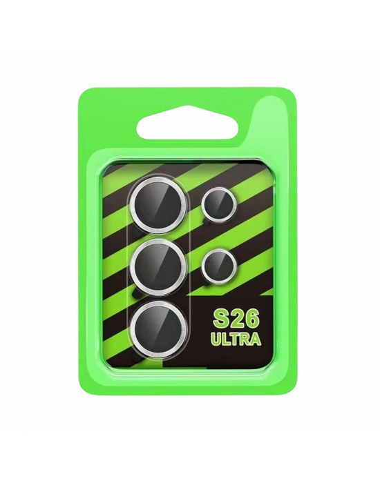 Newface Samsung Galaxy S26 Ultra Raze Metal Kamera Lens - Gümüş