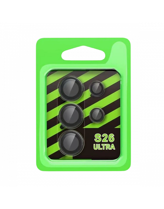 Newface Samsung Galaxy S26 Ultra Raze Metal Kamera Lens - Siyah