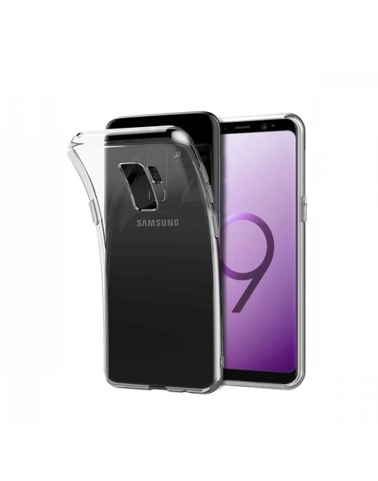 Newface Samsung Galaxy S9 Kılıf Lüx Şeffaf Silikon