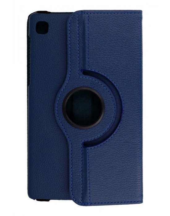 Newface Samsung Galaxy T220 Tab A7 Lite 8.7 Kılıf 360 Tablet Deri Kılıf - Lacivert