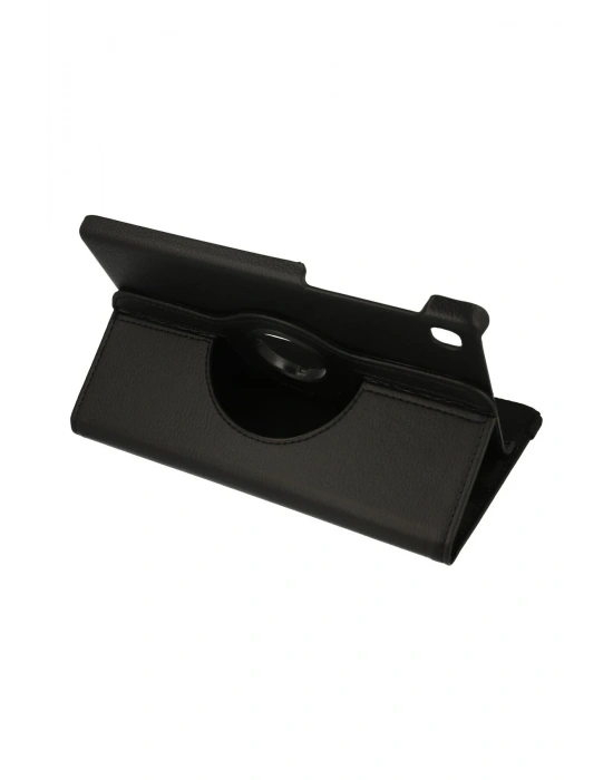 Newface Samsung Galaxy T220 Tab A7 Lite 8.7 Kılıf 360 Tablet Deri Kılıf - Siyah