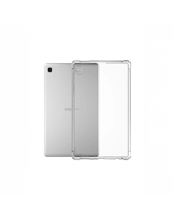 Newface Samsung Galaxy T220 Tab A7 Lite 8.7 Kılıf Anti Shock Tablet Silikon - Şeffaf