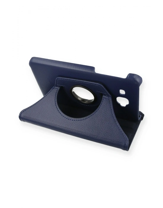 Newface Samsung Galaxy T280 Tab A 7 Kılıf 360 Tablet Deri Kılıf - Lacivert