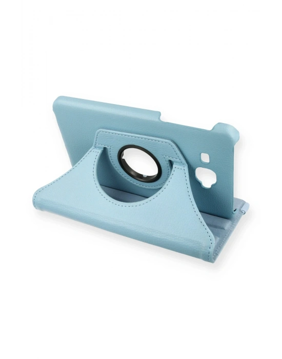 Newface Samsung Galaxy T280 Tab A 7 Kılıf 360 Tablet Deri Kılıf - Turkuaz