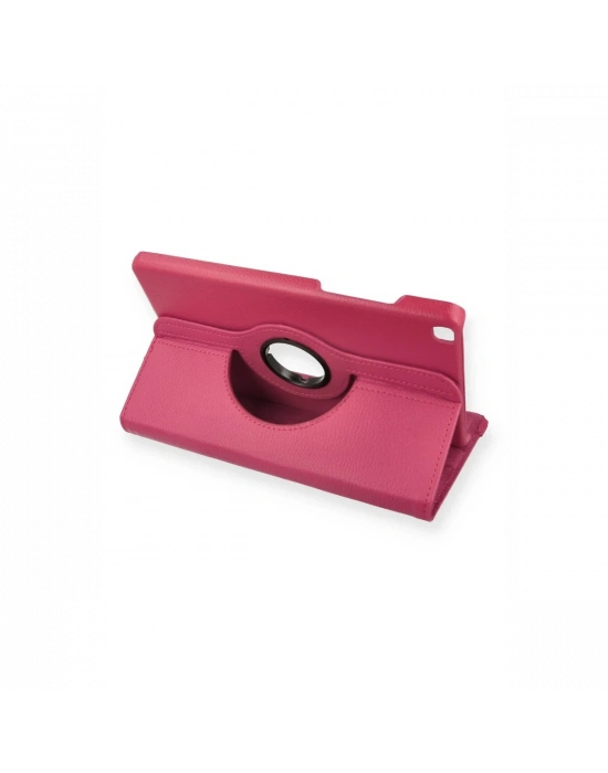 Newface Samsung Galaxy T290 Tab A 8 Kılıf 360 Tablet Deri Kılıf - Pembe