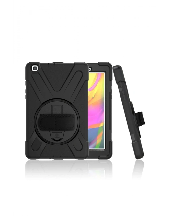 Newface Samsung Galaxy T290 Tab A 8 Kılıf Amazing Tablet Kapak - Siyah