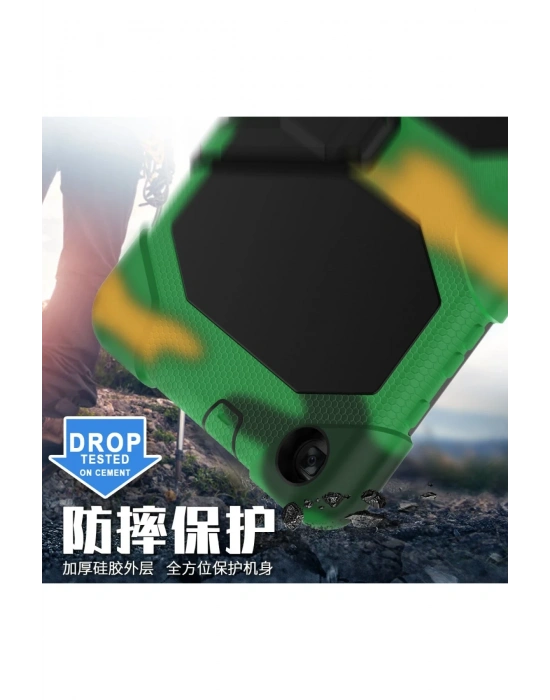 Newface Samsung Galaxy T290 Tab A 8 Kılıf Griffin Tablet Kapak - Kamuflaj