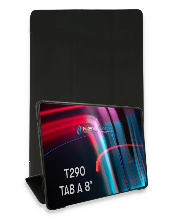 Newface Samsung Galaxy T290 Tab A 8 Kılıf Tablet Smart Kılıf - Siyah