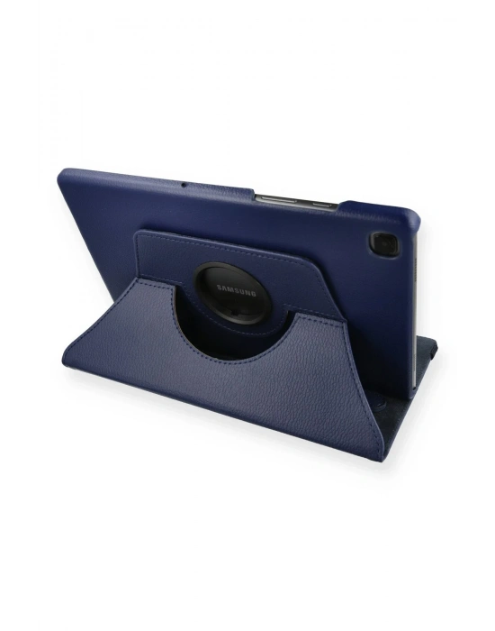 Newface Samsung Galaxy T500 Tab A7 10.4 Kılıf 360 Tablet Deri Kılıf - Lacivert