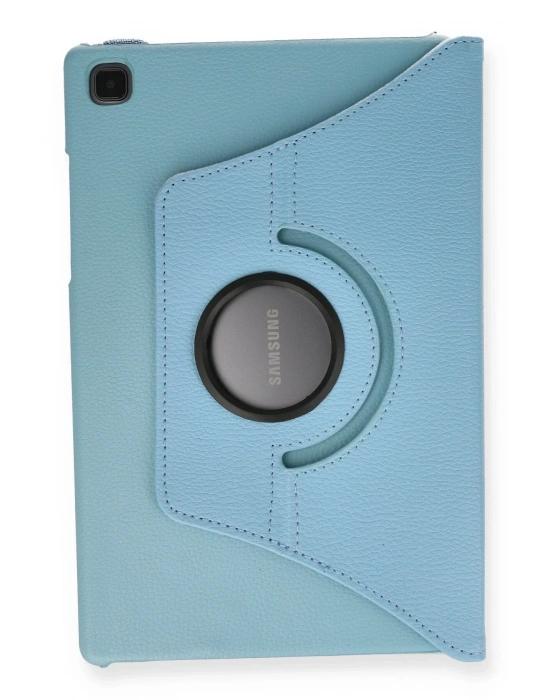 Newface Samsung Galaxy T500 Tab A7 10.4 Kılıf 360 Tablet Deri Kılıf - Turkuaz